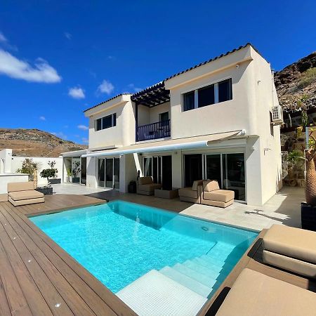Luxury Villa Morelli With Seaview & Heated Pool Maspalomas  Eksteriør bilde