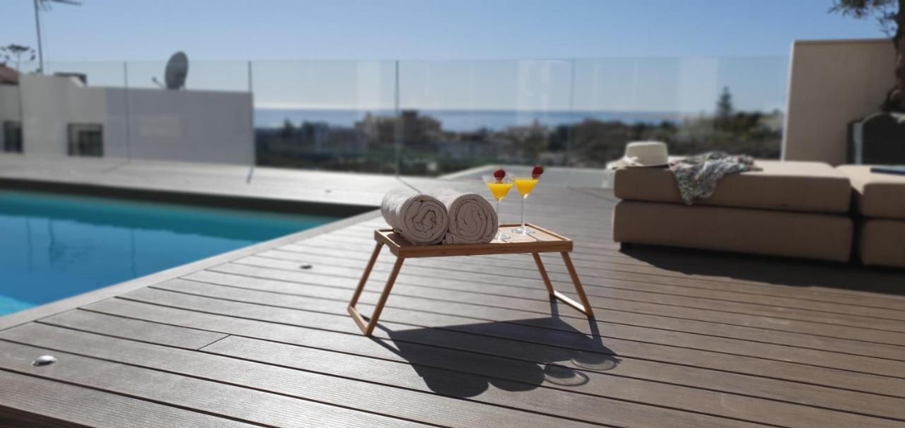 Luxury Villa Morelli With Seaview & Heated Pool Maspalomas  Eksteriør bilde