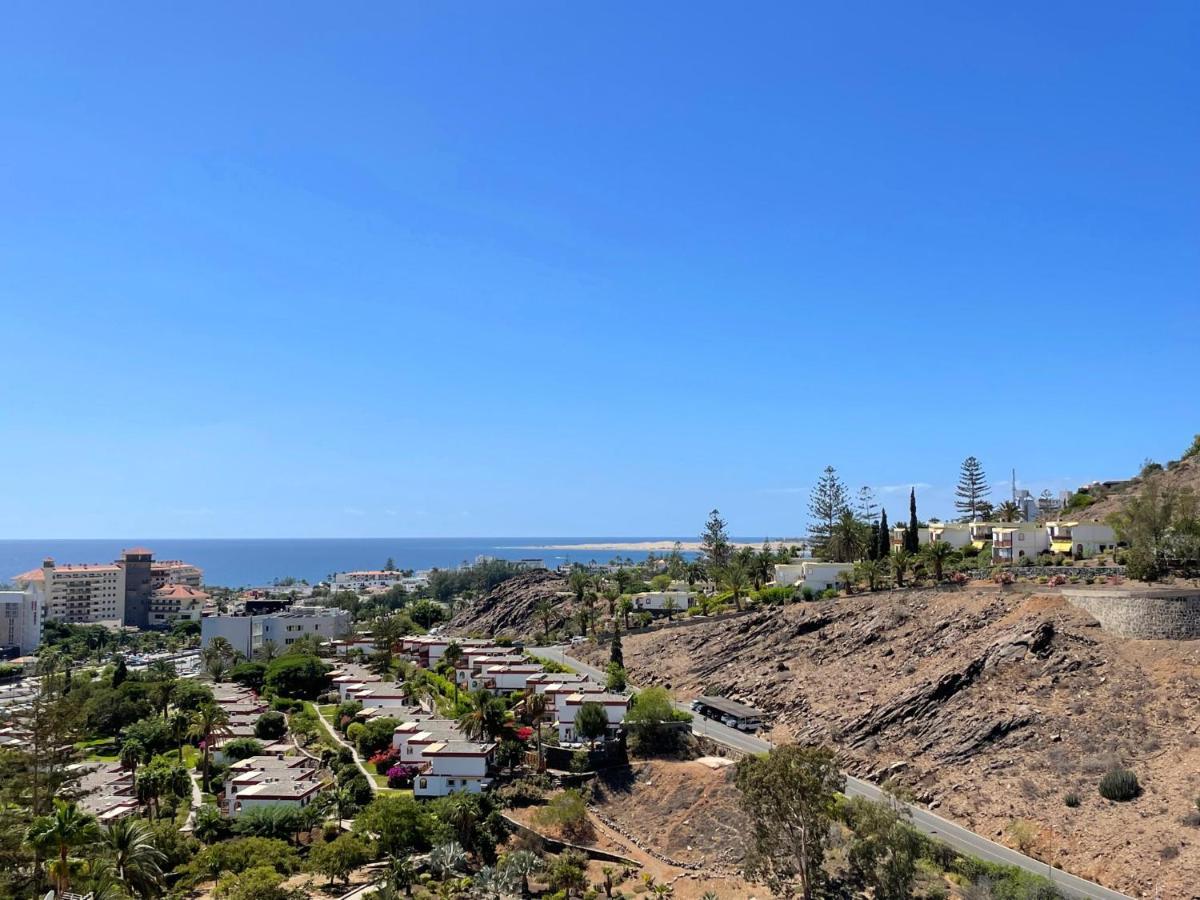 Luxury Villa Morelli With Seaview & Heated Pool Maspalomas  Eksteriør bilde