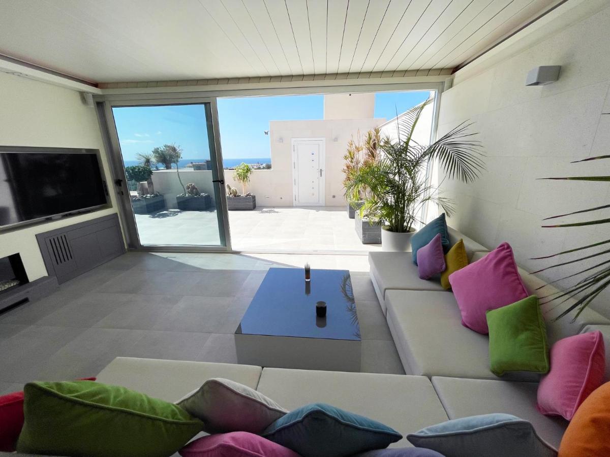 Luxury Villa Morelli With Seaview & Heated Pool Maspalomas  Eksteriør bilde