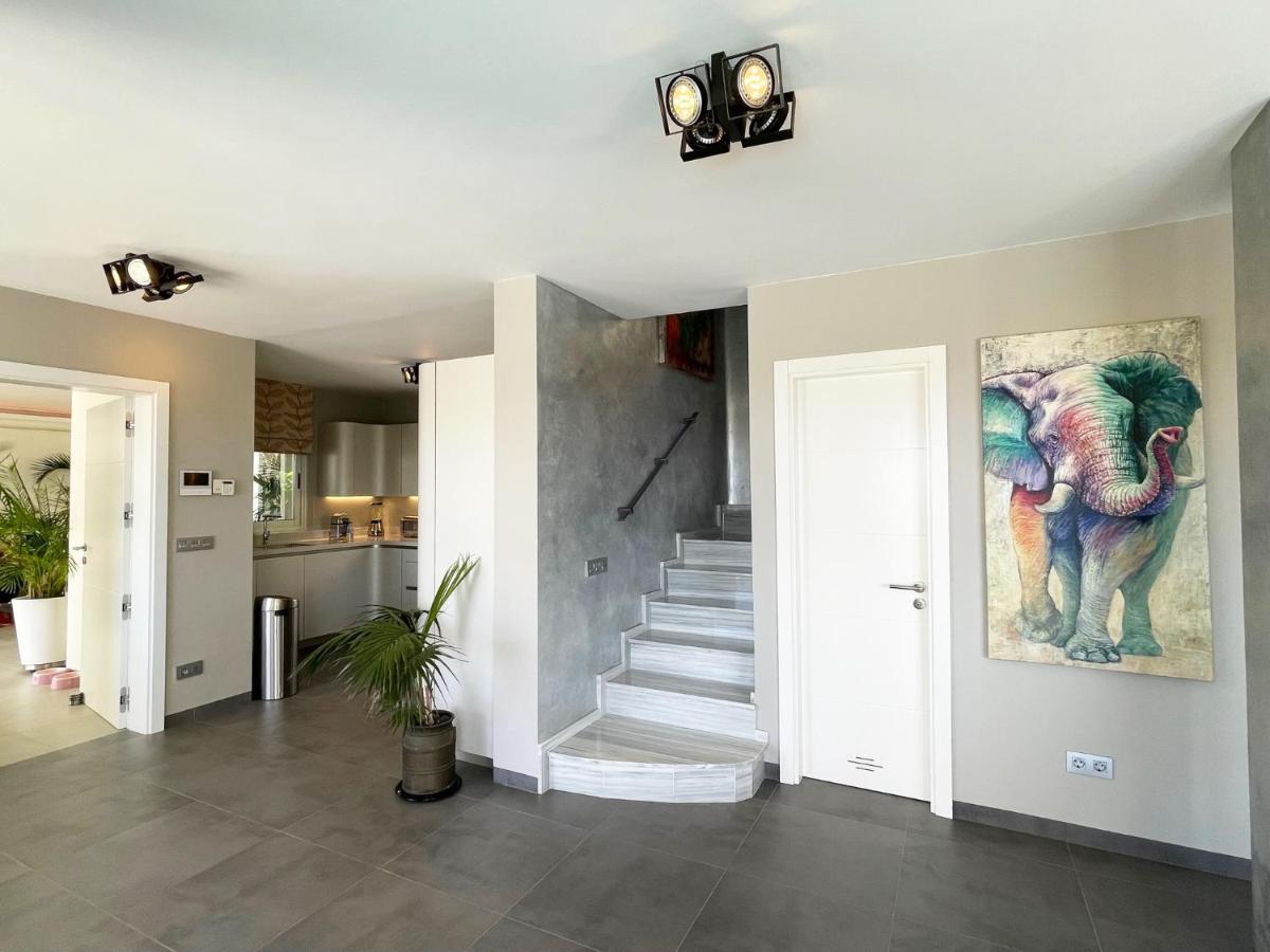 Luxury Villa Morelli With Seaview & Heated Pool Maspalomas  Eksteriør bilde