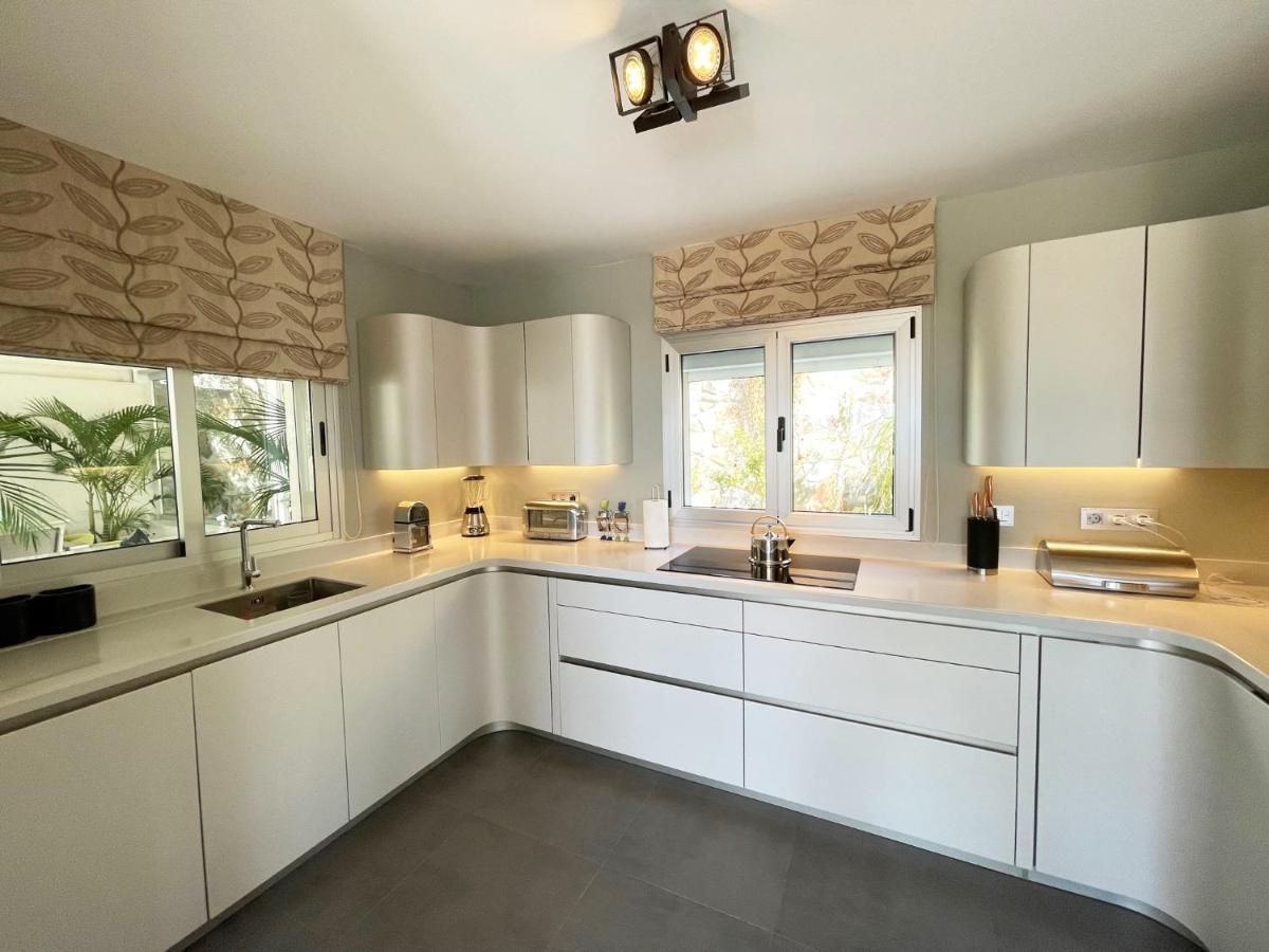 Luxury Villa Morelli With Seaview & Heated Pool Maspalomas  Eksteriør bilde