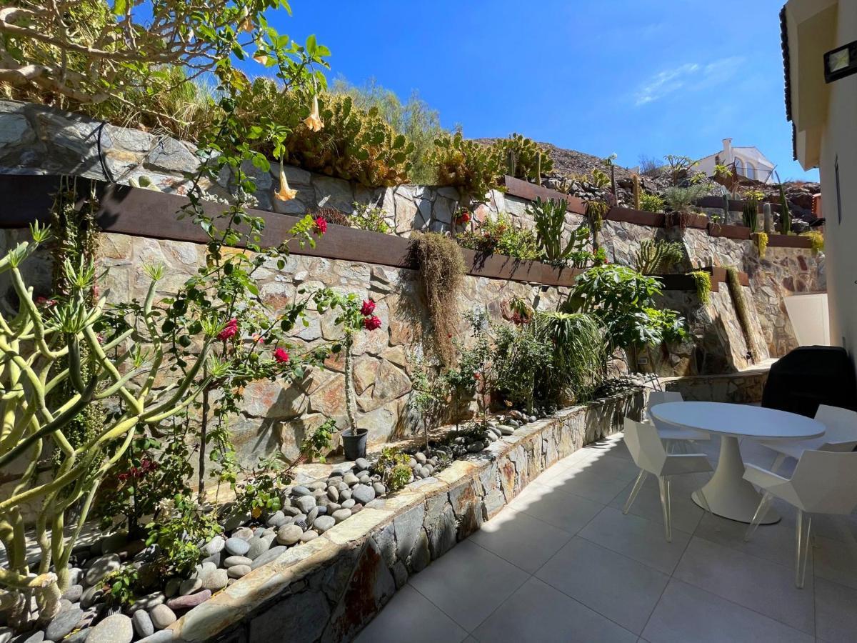 Luxury Villa Morelli With Seaview & Heated Pool Maspalomas  Eksteriør bilde