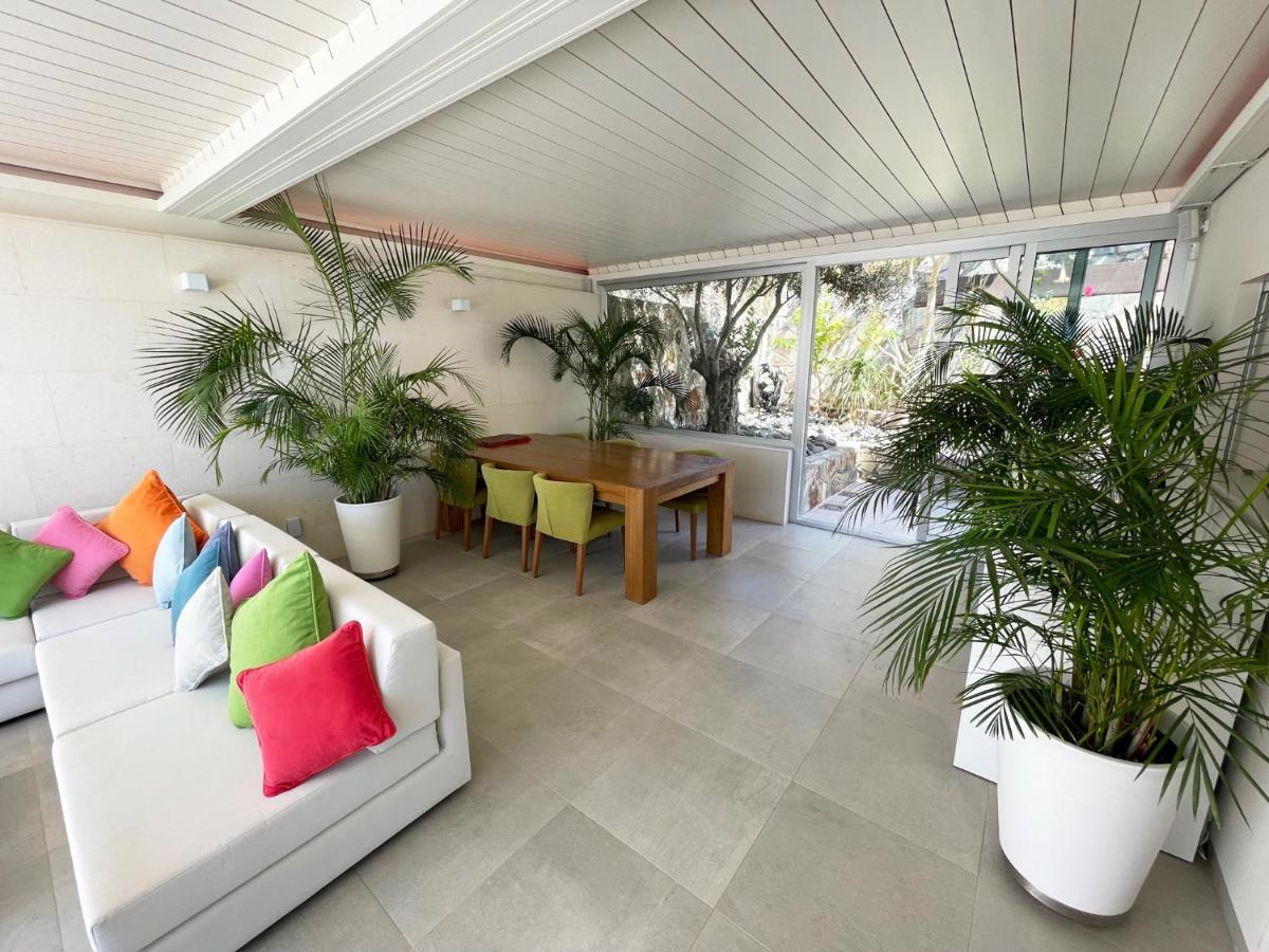 Luxury Villa Morelli With Seaview & Heated Pool Maspalomas  Eksteriør bilde
